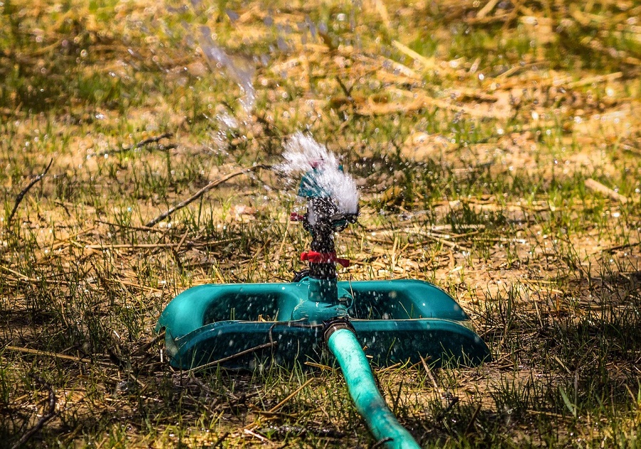 Lawn sprinkler, beetles it first The bombardier beetle’s unique defense mechanism has been used to develop new spray systems.